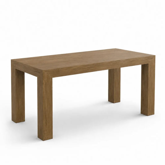 Table à manger rectangulaire en bois de chêne 150x90x75 cm